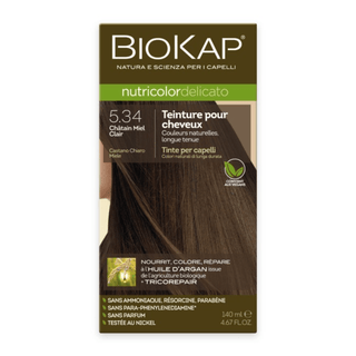 Biokap Nutricolor Delicato 5.34 Châtain Clair Miel