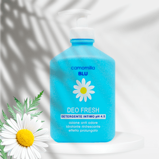 Camomilla Blu Deo Fresh Nettoyant Intime Rafraîchissant pH 4.5 - 300ml