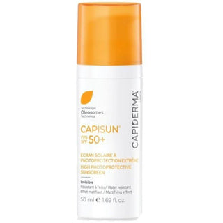Capiderma Capisun Crème Solaire Invisible SPF50+ 50ml
