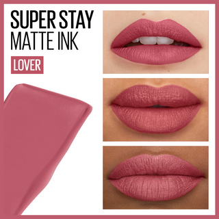 Maybelline New York Superstay Matte Ink Rouge à Lèvres Liquide Mat - Teinte 15 Lover