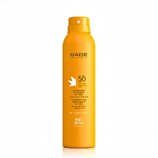 Babe Transparent sunscreen Wet Skin Spray Spf50+ 200ml – Image 1