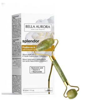 Bella Aurora Splendor Serum Radiance 30ml+Rolleur De Massage Pack – Image 1