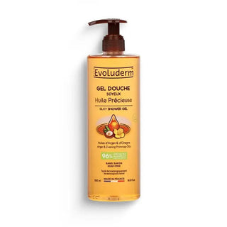 Evoluderm Gel Douche Soyeux Huile Précieuse 500ML