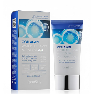 Farmstay Collagen Water Full Moist Sun Cream 50g – Image 1