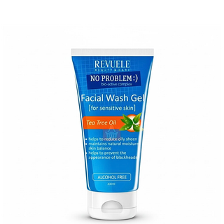 Revuele No Problem Facial Wash Gel Tea Tree Oil 200ml – Image 1