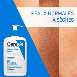 CeraVe Lait Hydratant Léger 236ml Peau Sèche à Très Sèche