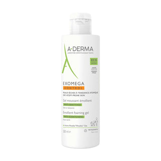 A - Derma EXOMEGA CONTROL Gel Moussant Émollient 500ml