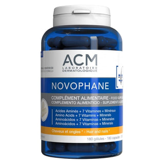 ACM Novophane Cheveux et Ongles - Complément Alimentaire 180 Gélules