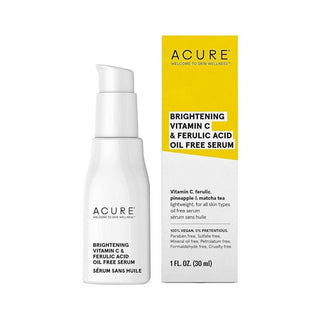 Acure Brightening Vitamin C & Ferulic Acid Serum 30mL