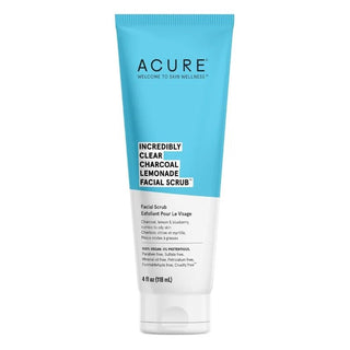 Acure Incredibly Clear Charcoal Lemonade Facial Scrub 118ml