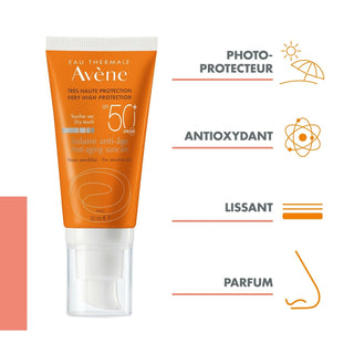 Avène Solaire Anti-Âge Très Haute Protection SPF 50+ - 50ml