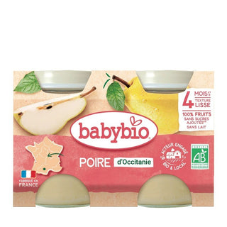 Babybio Petit Pot Poire de Provence 2x130g