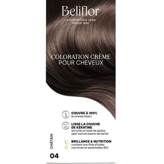 Beliflor Coloration Cheveux N°4 Châtain