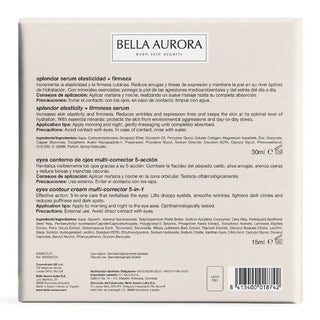 Bella Aurora Coffret Sérum Splendor Élasticité et Fermeté + Contour des Yeux