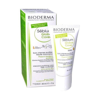 Bioderma Sébium Global Cover - Soin Teinté Purifiant Haute Couvrance 30ml