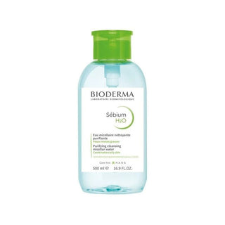 Bioderma Sebium H2O Solution Micellaire Nettoyante 500ml avec Pompe