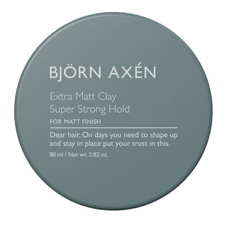 Björn Axén Extra Matt Clay - Super Strong Hold 80ml