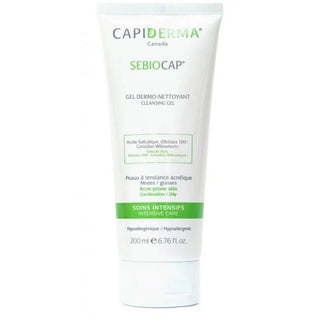 Capiderma Sebiocap Gel Dermo - Nettoyant Purifiant 200ml
