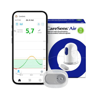 Capteur CareSens Air – Surveillance Continue du Glucose 15 Jours