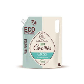 Cavaillès Eco - Recharge Gel Bain et Douche Aloe Vera BIO 1L
