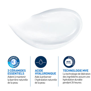CeraVe Baume Hydratant Nourrissant avec Pompe pour Peau Sèche à Très Sèche - 454g