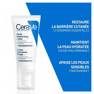 CeraVe Crème Hydratante Visage SPF30 Peaux Normales à Sèches 52ml