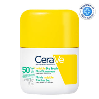 CeraVe Ecran Solaire Fluide Invisible Toucher Sec SPF50+