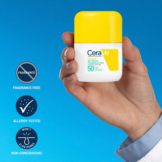 CeraVe Ecran Solaire Fluide Invisible Toucher Sec SPF50+