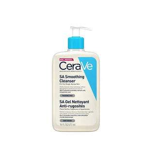 CeraVe SA Gel Nettoyant Anti-Rugosités - Peau Sèche et Rugueuse 473ml