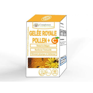 COMPLEMAX Gelée Royale Pollen et Vitamine C - 60 Gélules