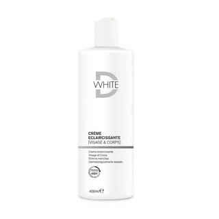 D - White Crème Éclaircissante Visage & Corps 400ml