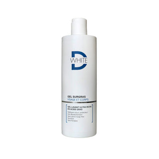 D - White Gel Douche Surgras Visage et Corps 400ml