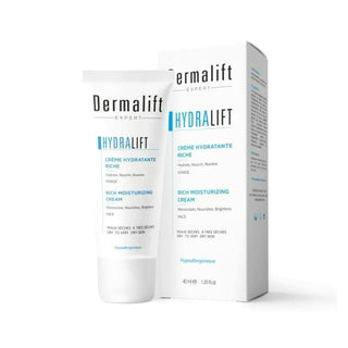 Dermalift HydraLift Crème Hydratante Riche pour Peaux Sèches à Très Sèches - 40ml