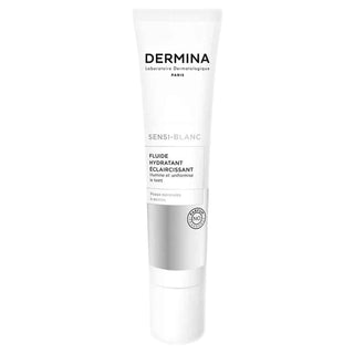 Dermina Sensi-Blanc Fluide Hydratant Éclaircissant 40ml