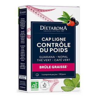 Dietaroma Cap Ligne Brûle - Graisse et Contrôle du Poids Bio - 30 Comprimés