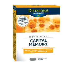 Dietaroma Mémo Viv Capital Cérébral