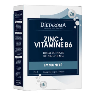 Dietaroma Zinc et Vitamine B6 - Immunité Renforcée 60 Comprimés