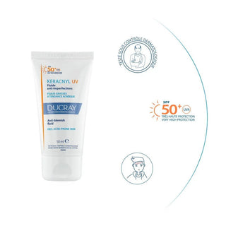 Ducray Keracnyl UV Fluide Anti-Imperfections SPF50+ 50ml