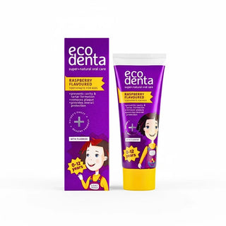 EcoDenta Dentifrice Enfants Goût Fraise 0 - 12 Ans 75ml