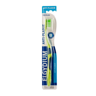 Elgydium Brosse à Dents Anti - Plaque Medium