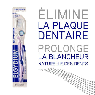 Elgydium Brosse à Dents Souple Blancheur - Système Microbilles
