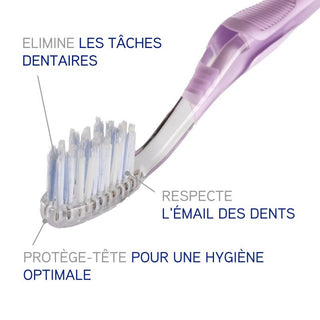 Elgydium Brosse à Dents Souple Blancheur - Système Microbilles