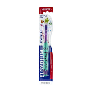 Elgydium Kids Brosse à Dents Monster 2 - 6 Ans Souple