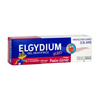 Elgydium Kids Dentifrice Fraise Givrée 3 - 6 ans – Protection et Saveur