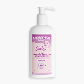 Energie Fruit Haircare Curl Coco 2en1 Masque Et Demelant Nutri Boucles 300ml 5