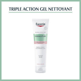 Eucerin Dermopure Gel Nettoyant Triple Action 150ml