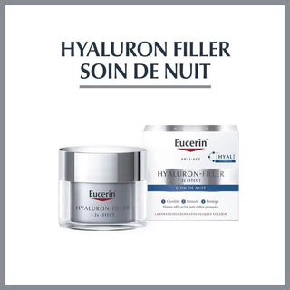 Eucerin Hyaluron-Filler Soin de Nuit + 3x Effect - 50ml