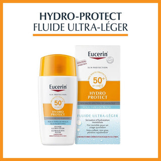 EUCERIN Hydro Protect Fluide Solaire Ultra-Léger SPF 50+
