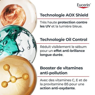 Eucerin Sérum UV Oil Control Ultra-Léger SPF50+
