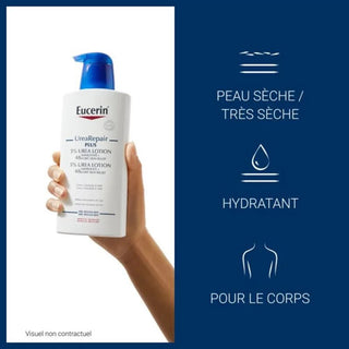 Eucerin UreaRepair PLUS Émollient Hydratant 5% d'Urée - 250ml